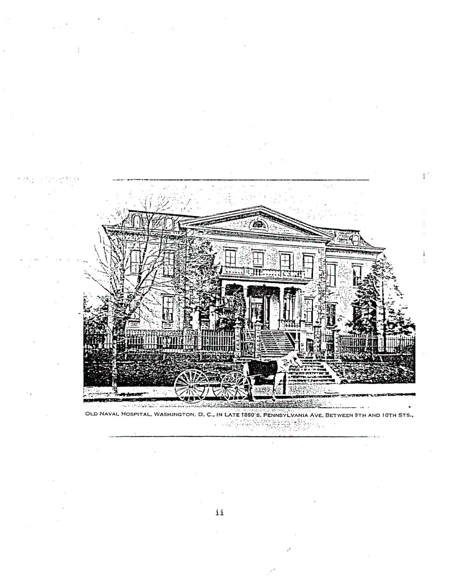 Page of U.S. NAVAL HOSPITAL, WASHINGTON, D.C. by E. Caylor Bowen
