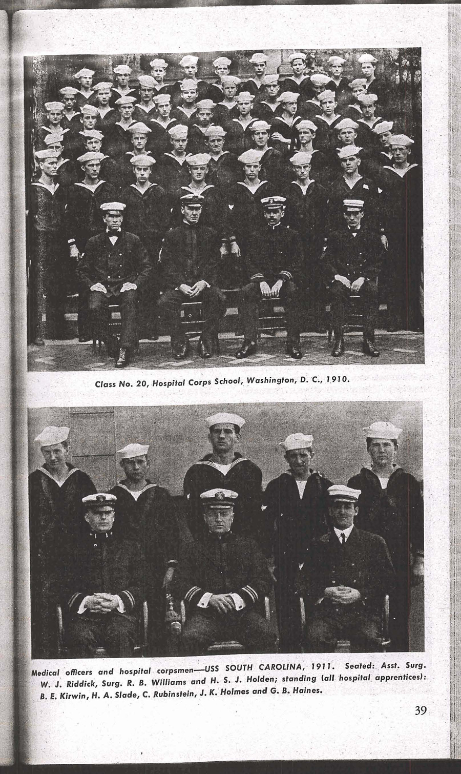 Development of Service Instruction (Naval Hospital Corps Training School) Page 39