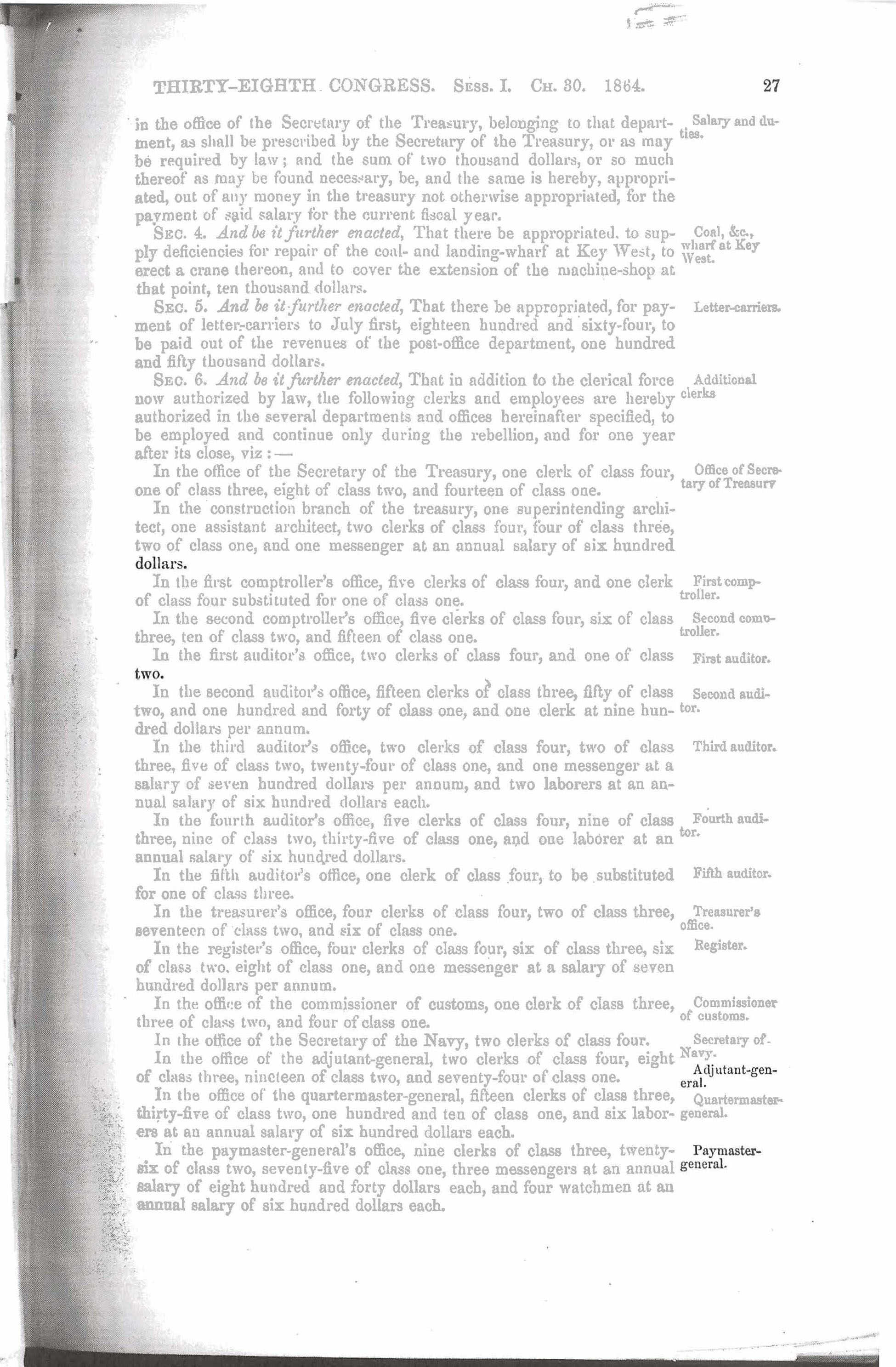 Act of Congress Authorizing Construction of the Washington Naval Hospital, Page 6 of 7