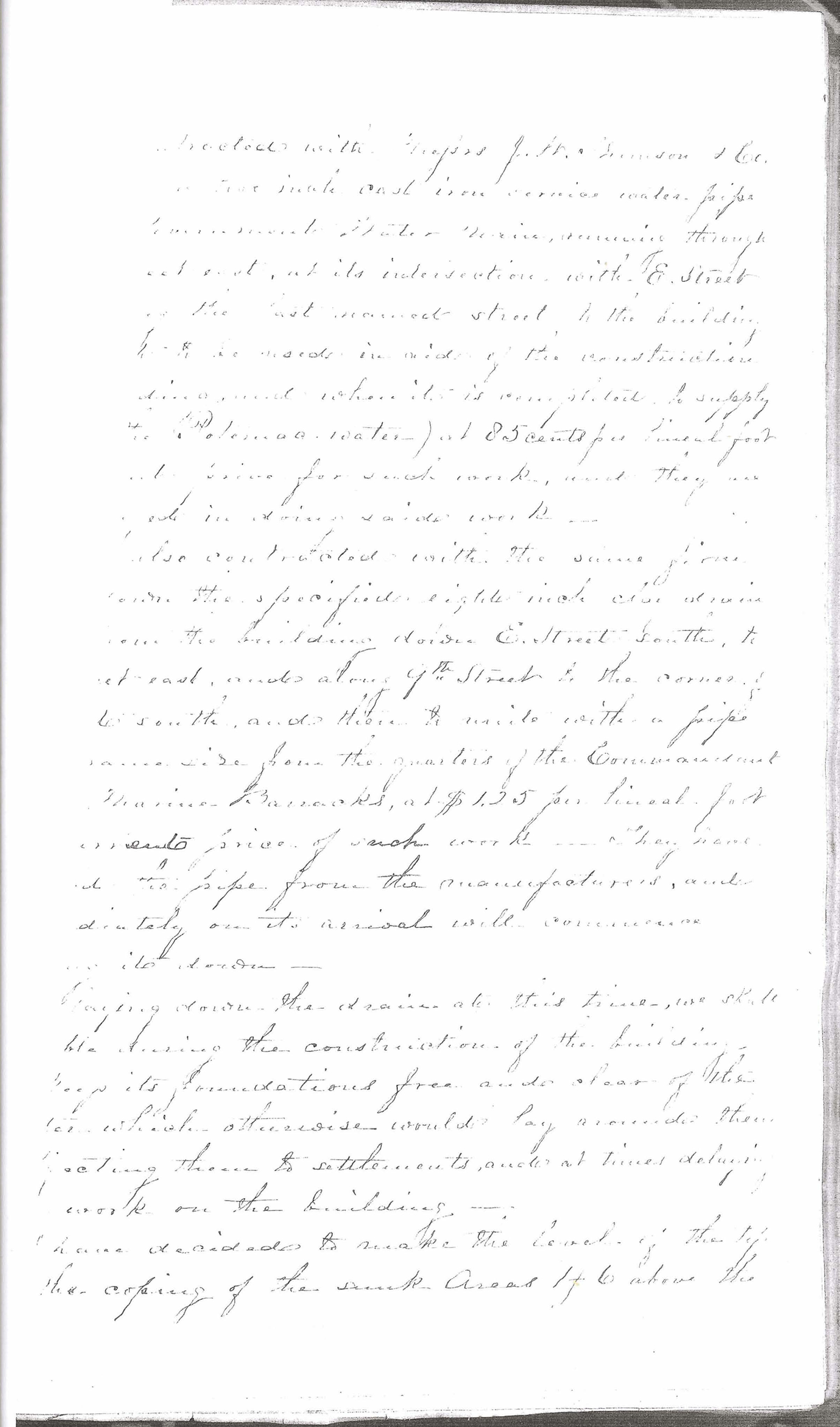 Monthly Report of the Superintendent of Construction, November 1, 1864, Page 2 of 3