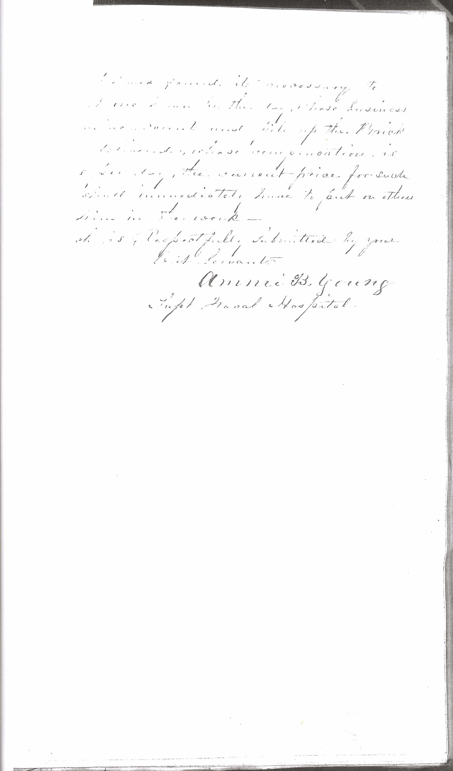 Monthly Report of the Superintendent of Construction, November 1, 1864, Page 3 of 3