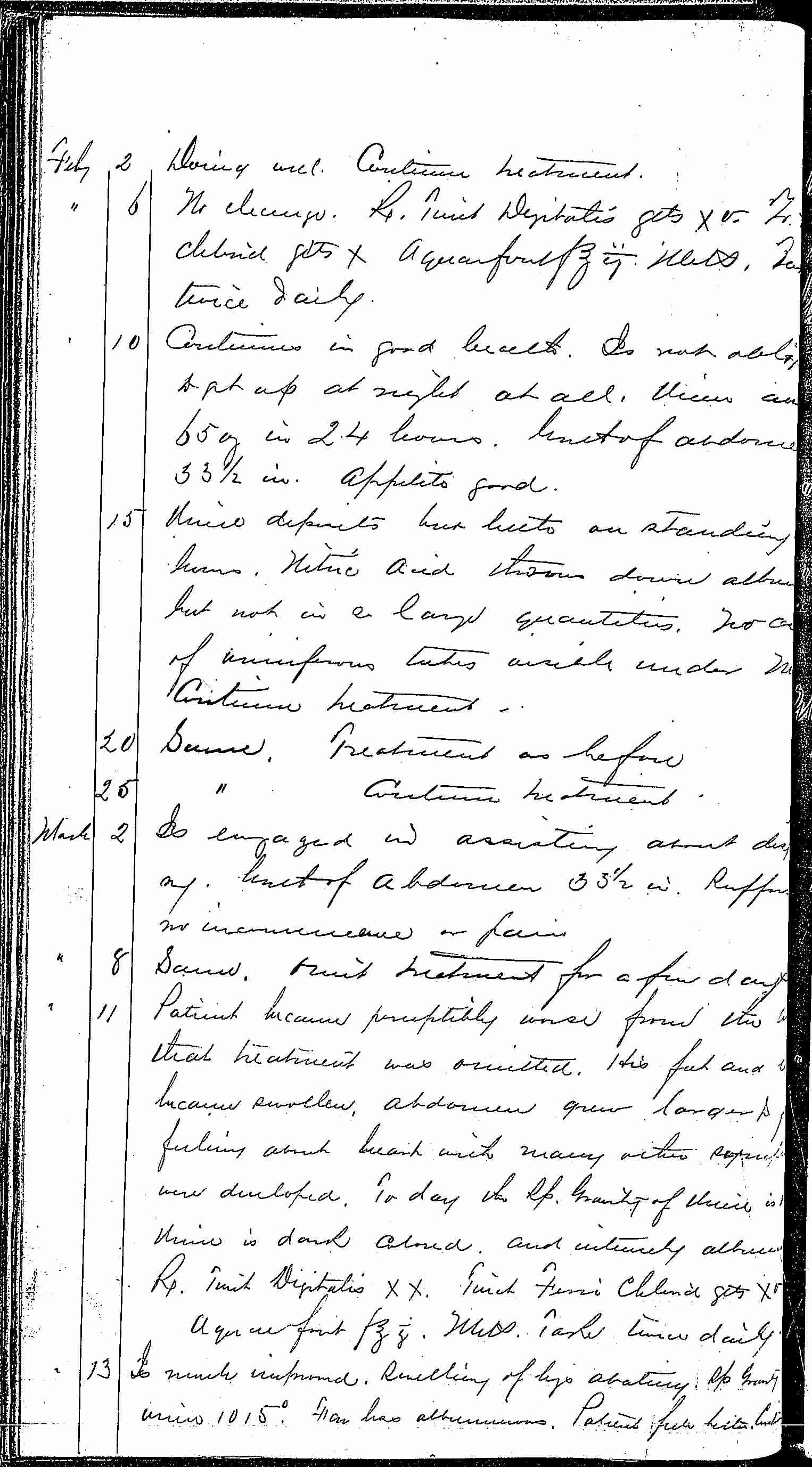 Entry for Bernard Coyne (page 12 of 13) in the log Hospital Tickets and Case Papers - Naval Hospital - Washington, D.C. - 1868-69