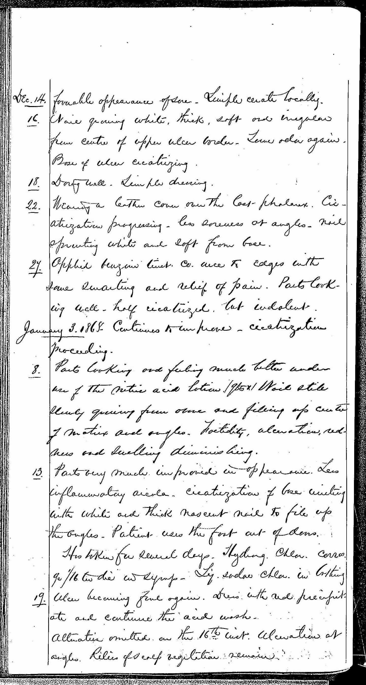 Entry for Robert S. Anderson (page 8 of 15) in the log Hospital Tickets and Case Papers - Naval Hospital - Washington, D.C. - 1868-69