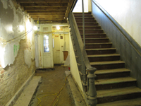 Ground Floor (Basement) Stairs - North - July 27, 2010