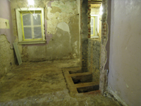 Ground Floor (Basement) - South Room With Ventilation Ducts - July 27, 2010