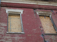 Elevation - West Side Second Floor Windows Detail - September 17, 2010