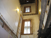 Ground Floor (Basement) - Stair case looking up - October 11, 2010