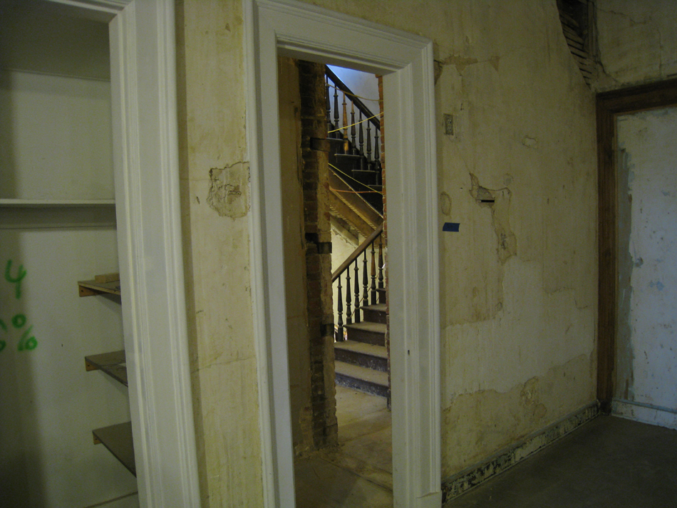 Second Floor--From north east room looking through to original staircase