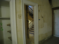 Second Floor--From north east room looking through to original staircase - October 11, 2010