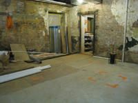Ground Floor (Basement) - Old boiler room north east side - November 17, 2010