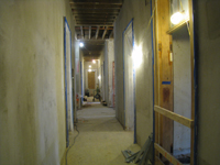First Floor - Corridor looking to east - December 2, 2010