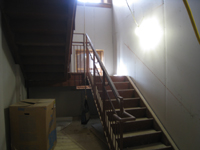 Ground Floor (Basement)--West Stairwell - December 28, 2010