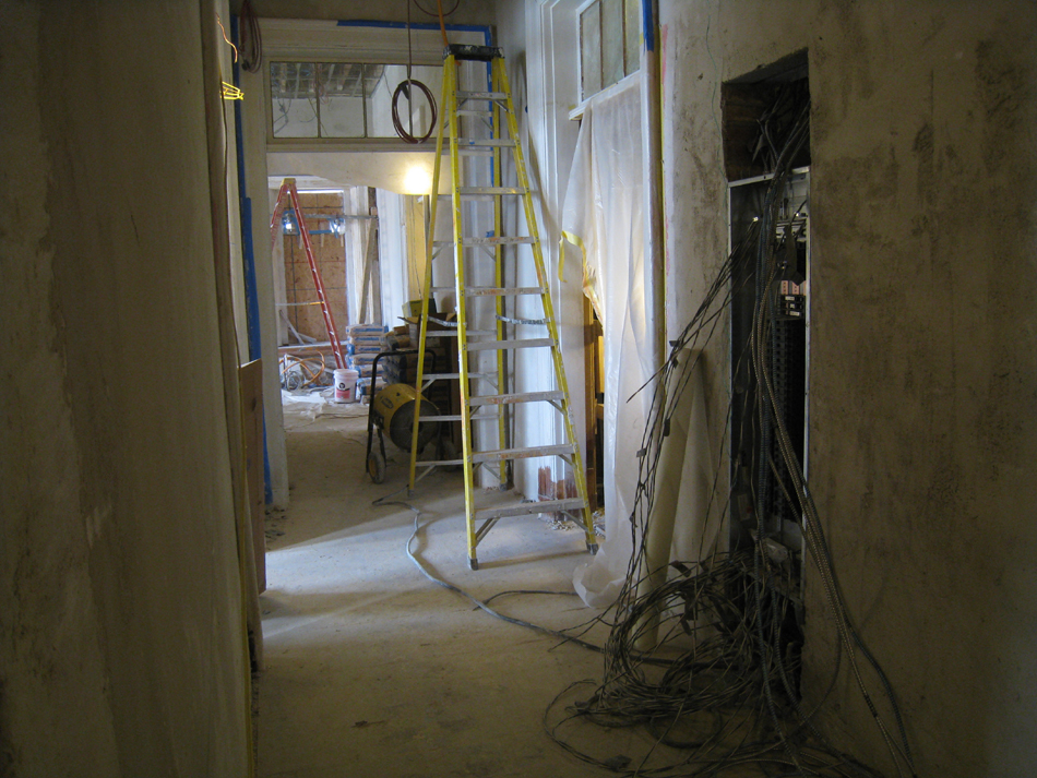 Second Floor--Corridor looking west - December 28, 2010