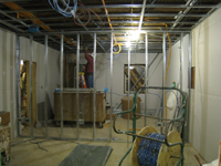 Ground Floor (Basement) --Central south room - January 20, 2011