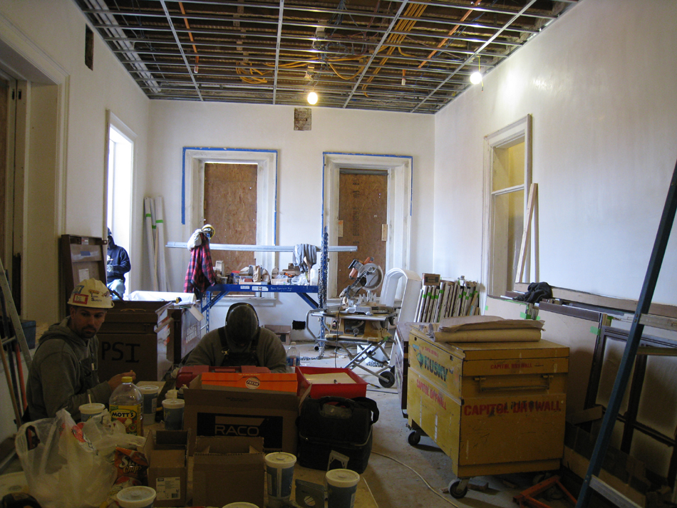 First Floor--North east corner room - January 20, 2011