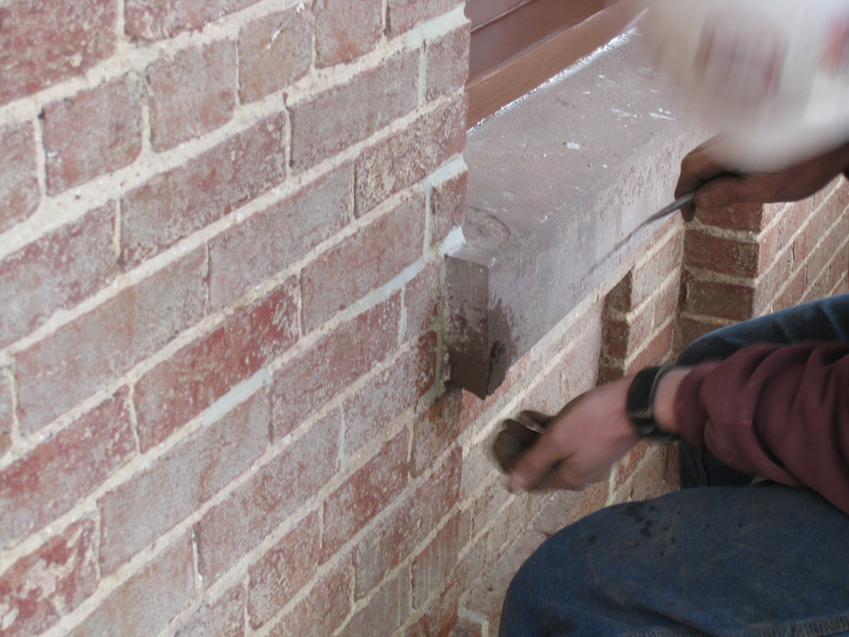 Windows and Doors--Repairing sills with Jahn Mortar - February 18, 2011