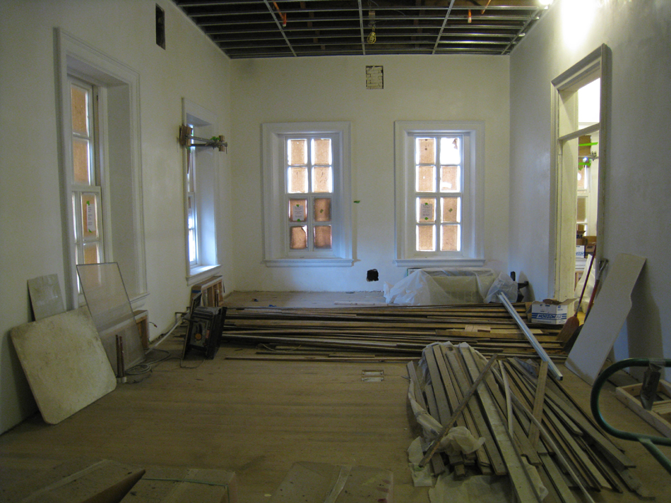 Second Floor--Northeast corner room - February 18, 2011