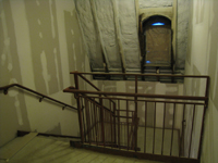 Third Floor--West staircase - February 18, 2011