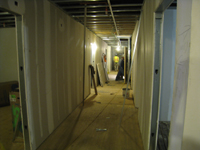Third Floor--Corridor looking west - February 18, 2011