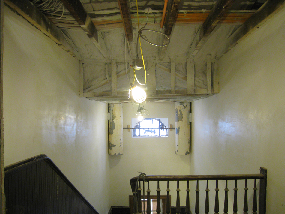 Third Floor--Looking north towards central stairs - February 18, 2011