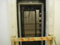 First Floor--Installed elevator - March 3, 2011