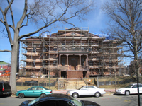 Elevation--South entrance - March 3, 2011