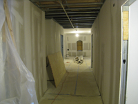 Third Floor--View to east in corridor - March 15, 2011