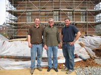 Site Engineers for Whiting-Turner and Photographer--James Zocco, Project Engineer, Karl K. Kindel,  photographer and Erik J. Krupp, Project Manager - March 18, 2011
