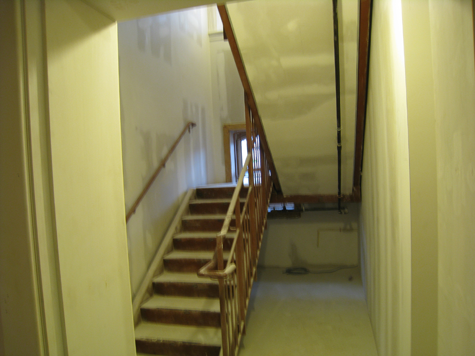Ground Floor--East stairwell - March 30, 2011