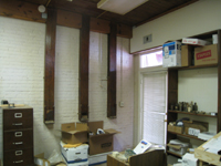 Carriage House--East room looking east - April 20, 2011