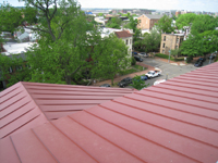 Roof--Looking south west from Widow's Walk - April 29, 2011