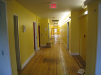 Third Floor--Main corridor from west looking east—finished - May 23, 2011