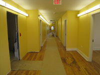 Third Floor--View of corridor from east looking west - June 2, 2011
