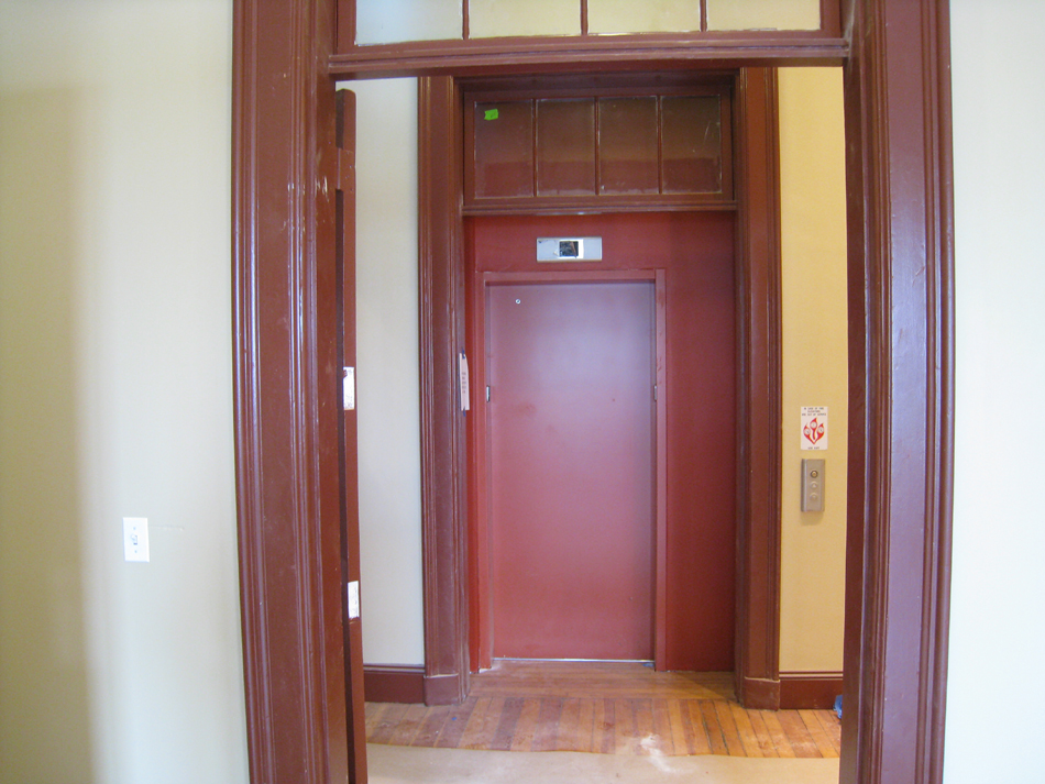 Second Floor--Entrance to elevator - June 10, 2011