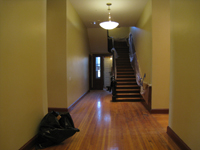First Floor --Corridor looking north to main staircase - June 29, 2011