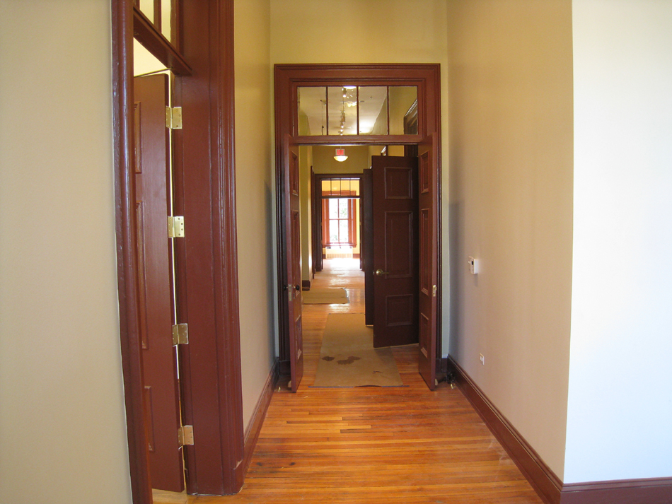 Second Floor--Corridor looking east from west end - June 29, 2011