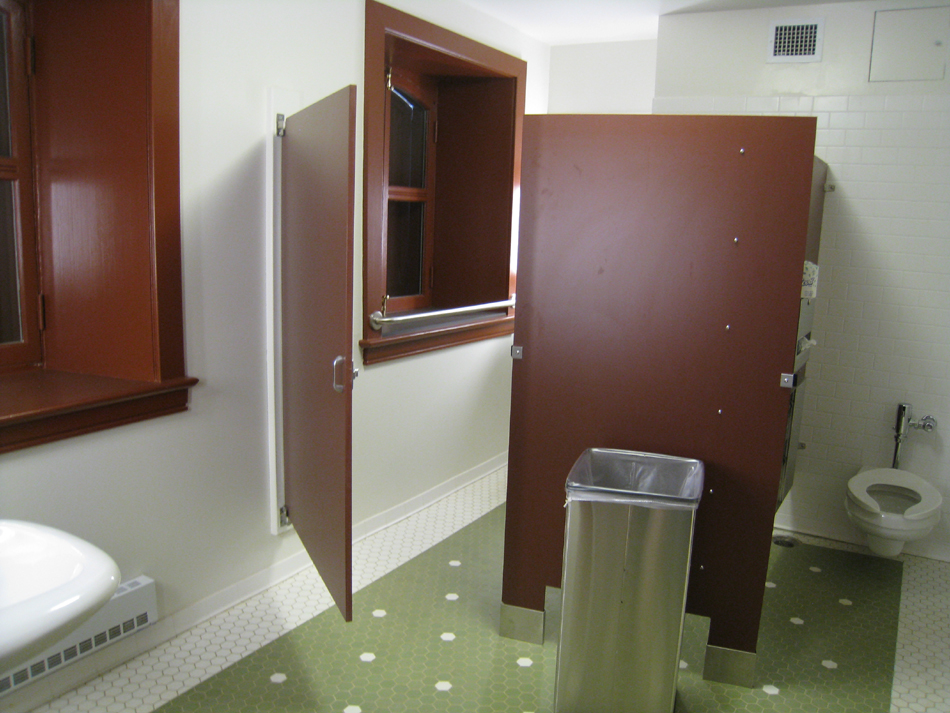 Ground Floor (Basement) --Finished room--East bathroom - July 18, 2011