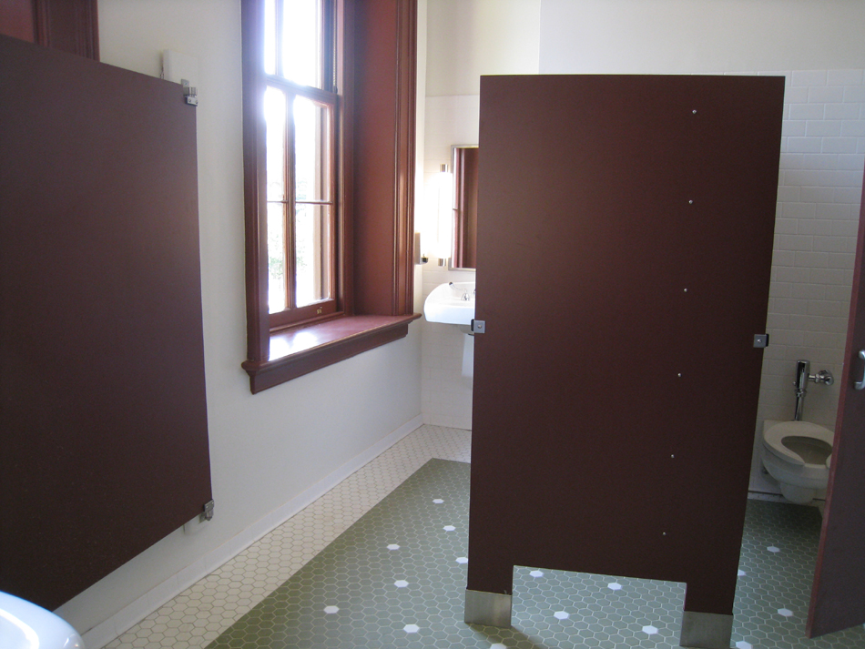 First Floor--Finished Rooms--West bathroom - July 18, 2011