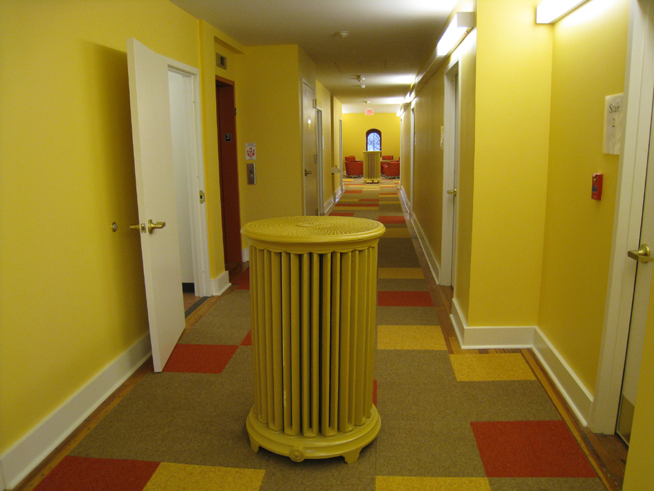 Third Floor--West corridor looking east - November 16, 2011